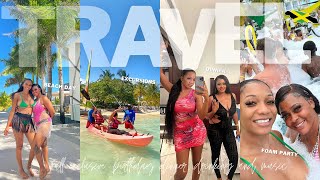 ULTIMATE BESTFRIEND TRIP TO JAMAICA(vlog) Hotel room tour, food, Beach, excursions travel 🇯🇲🔥