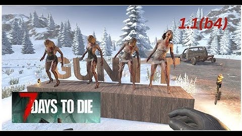 7 Days To Die 1.1(b4) Day 21 Horde Night.