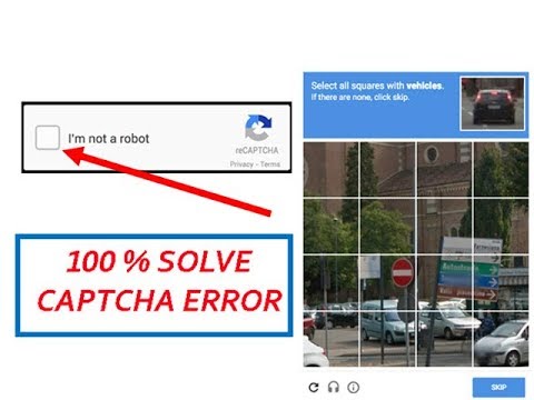 recaptcha im not a robot