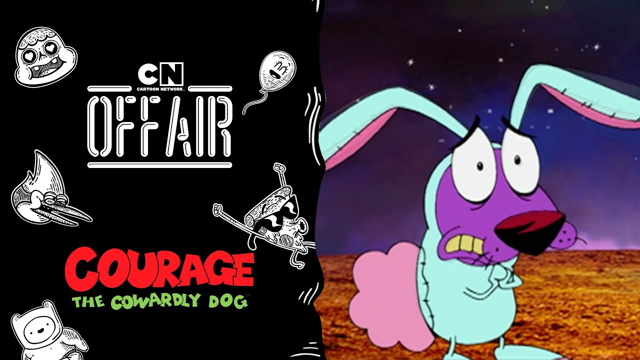 ⁣CN Off-Air | Courage The Cowardly Dog |  Night Of The Weremole Episode