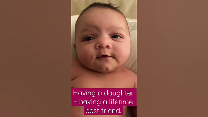 Having a baby girl is the best thing in the univer...