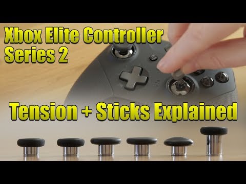Xbox Elite Controller SERIES 2 Thumbstick Tension + Thumbstick Choices Explained