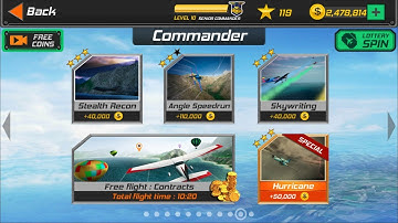 Flight Pilot Simulator 3D Android Game - Commander Missions