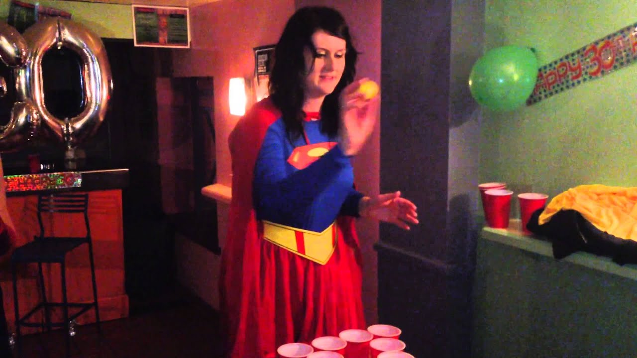 Beer pong in Tube Bar Liverpool YouTube