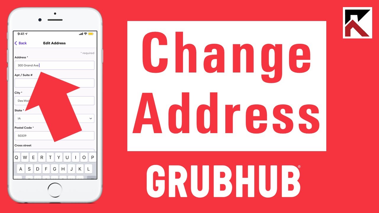 How To Change Your Address On Grubhub App - YouTube