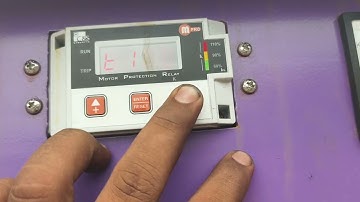 Password Setting of MPro Motor Protection Relay C&s Make.