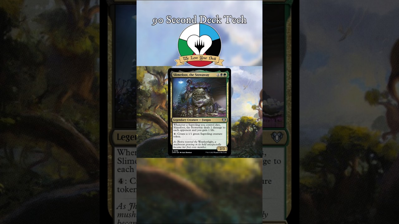 Краткий обзор колоды за 90 секунд - Слаймфут, безбилетный пассажир 