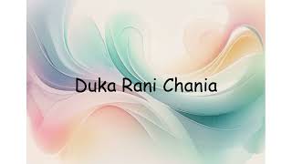 Download Lagu Duka Rani Chania | Lyrics Video MP3