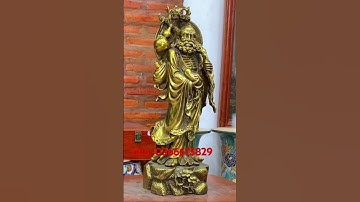 Tượng đồng Đạt Ma sư tổ #khađồđồng #0366615829