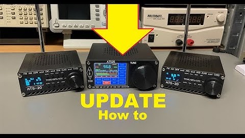 #217 ATS-25 Si4732 How to UPDATE firmware and Teardown ATS-25