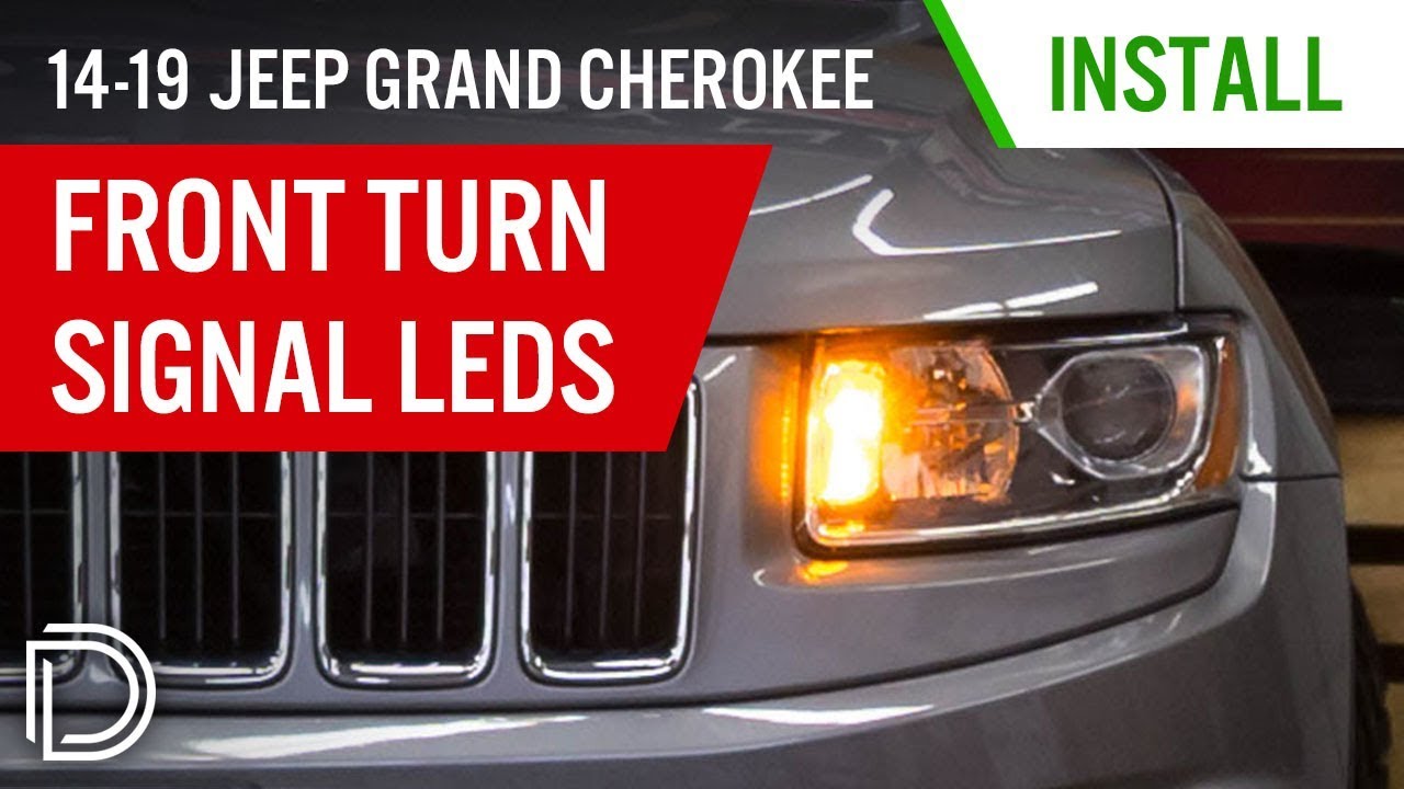 How to Install 2014-2019 Jeep Grand Cherokee Front Turn Signal LEDs