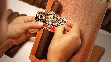 Nick Perdomo Explains How Cigars are Banded, Cellophaned, and Boxed in the Packaging Department