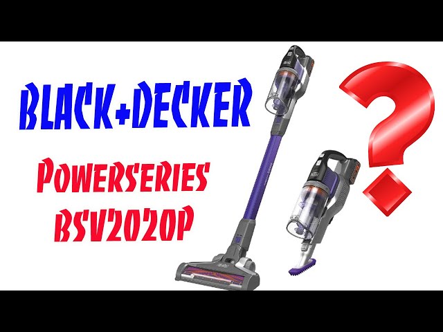 BLACK+DECKER Powerseries Extreme Cordless Stick Vacuum Cleaner for Pets,  Purple (BSV2020P)