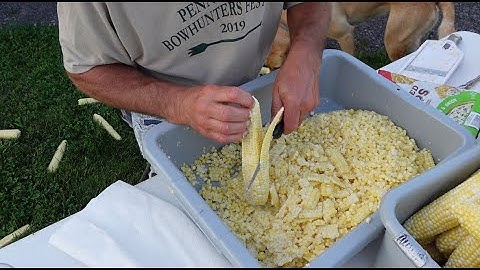 Hoe je zoete maïs invriest (van een echte boer)