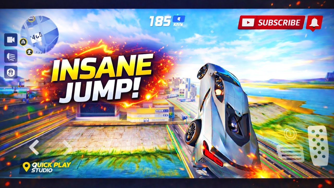 INSANE Car Jumps & Drifts! Ultimate Free Car Stunts – Quick Play Studio” 