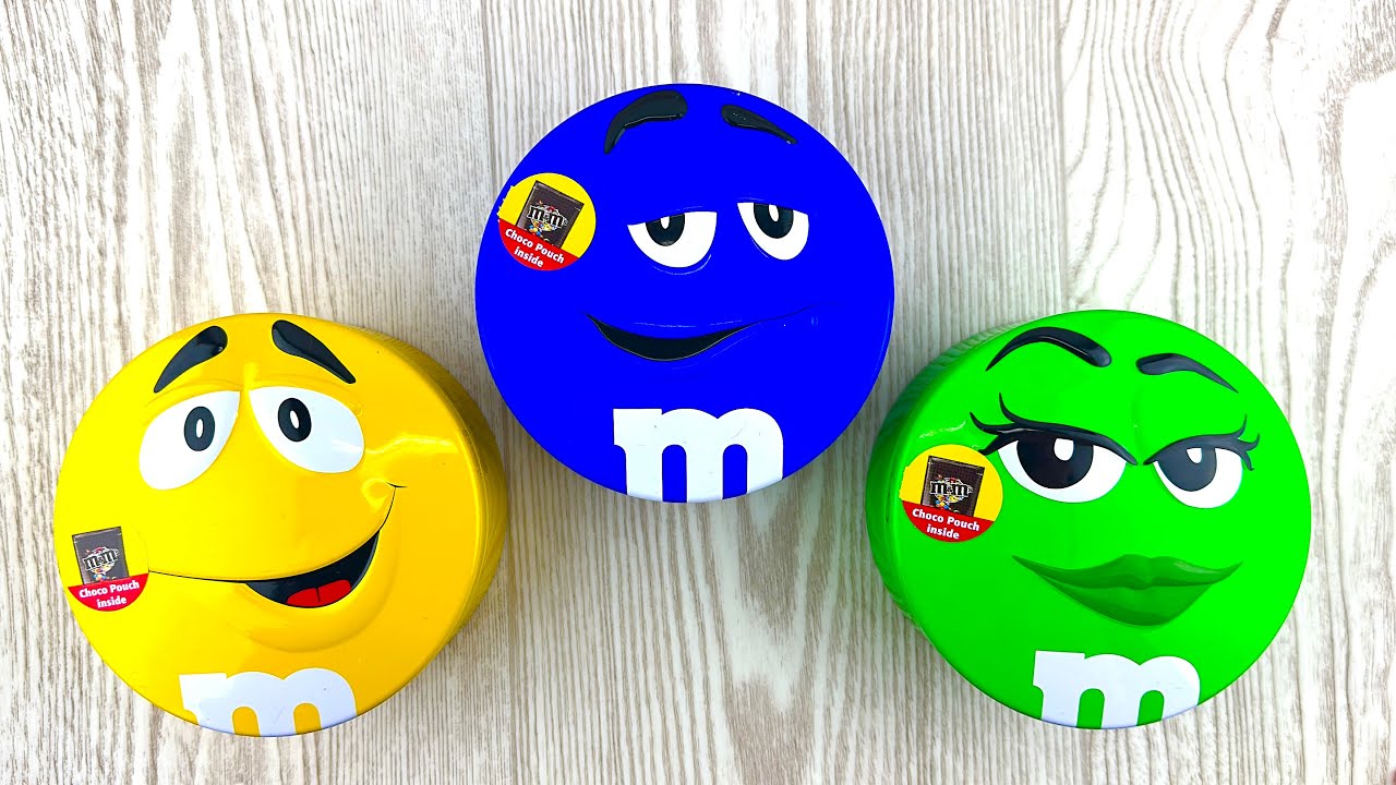 🌈 M&M’s Rainbow Challenge – Yellow, Blue or Green? 🍭 - YouTube