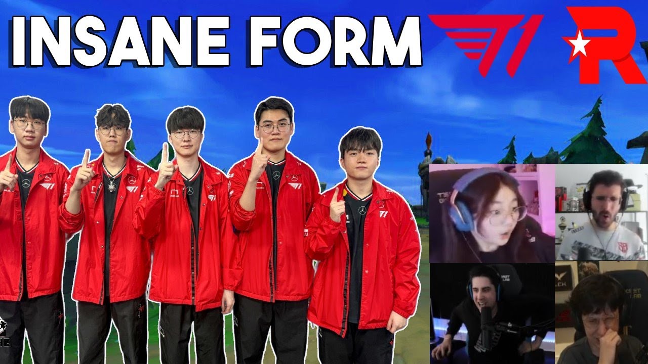 Streamers React to T1 Destroying KT in the Telecom War