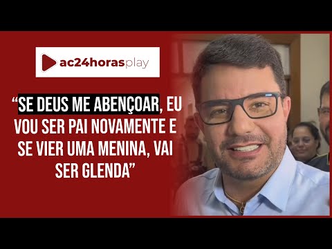 GLADSON DIZ QUE SE FOR PAI NOVAMENTE IRÁ POR O NOME DE SUA FILHA DE GLENDA EM HOMENAGEM A SUA MÃE