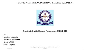 Spatial Domain Filtering Part 2