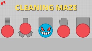 Diep.io | Cleaning Maze - Episode #1