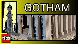 BUILDING GOTHAM CITY IN LEGO - Starting The Old Wayne Tower