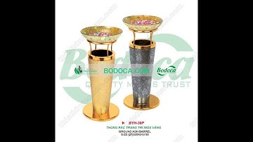 Thùng đựng rác, Thủngác đẹp, Thùng rác đá, thùng rác đá hoa cương