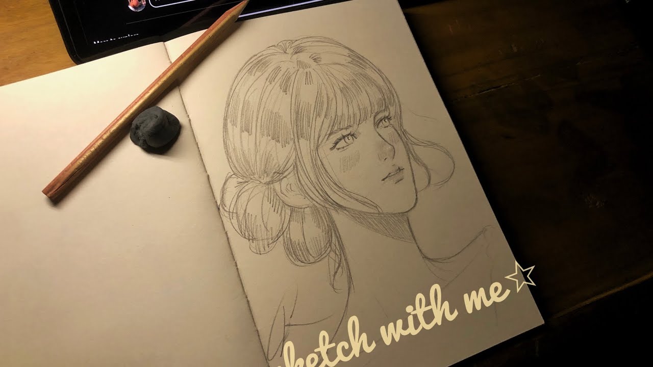 Sketch with me - Trying to improve Everyday☆