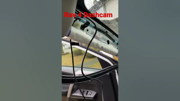 Toyota Rav 4 dashcam