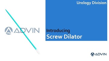 Advin Screw Dilator | Urethral Screw Dilator | Urology Screw Expander | Screw Dilator Instrument