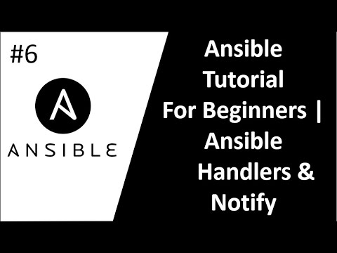 Video: Waarom worden handlers gebruikt in Ansible?