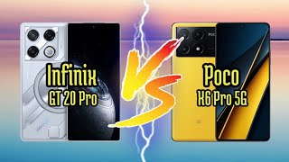 Infinix GT 20 Pro Vs Poco X6 Pro | Full Comparison 🔥 Which One Is Best? | MobileJaanch