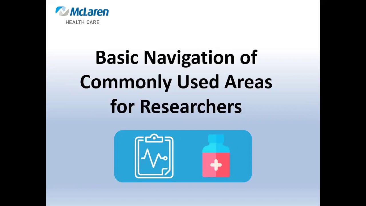 iRIS Training Video for Researchers: Basic Navigation of Commonly Used Areas and Creating a New Study (with Voiceover) video thumbnail