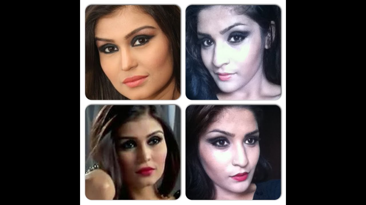 Simran Kaur From Anamika Inspired Makeup Vampy Smokey Eye And 2 Lip