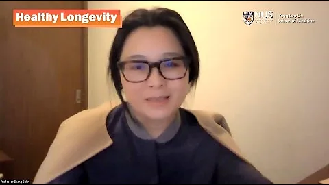 Promoting healthy longevity as a life course journey from young | Prof Zhang Cuilin