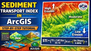 Sediment Transport Index (STI) in ArcGIS Using DEM Data