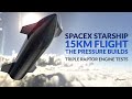 SpaceX Starship - SN8 feeling the pressure for the 15km flight