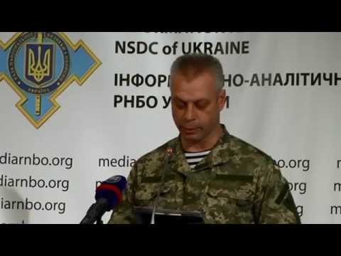 Andriy Lysenko.  Ukraine Crisis Media Center, 19th of October 2014