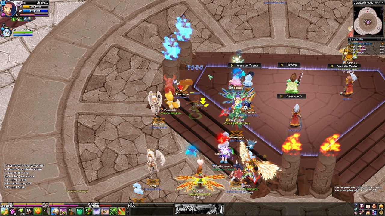 Hacker in der Arena???? Nostale Arena #1