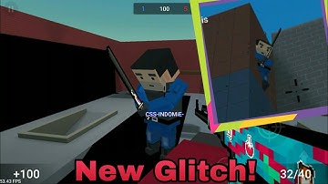 Block Strike - New Glitch in Skyline Map (read desc.)