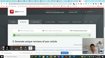 How to Write 10 SEO Articles in Minutes!   Review Tutorial Writesonic and SpinRewriter Review