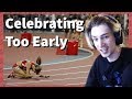 xQc Reacts to Celebrating Too Early Compilation [funny] (TOP 10 VIDEOS) | xQcOW