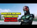 Lahirnya Pahlawan pembela kaum NUMPANG NONTON RUMAH TETANGGA, alur cerita satria baja hitam black rx