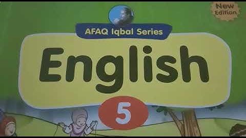 English Class 5 Lecture 9 | By Farkhanda Faqir Hussain | Falcon School System