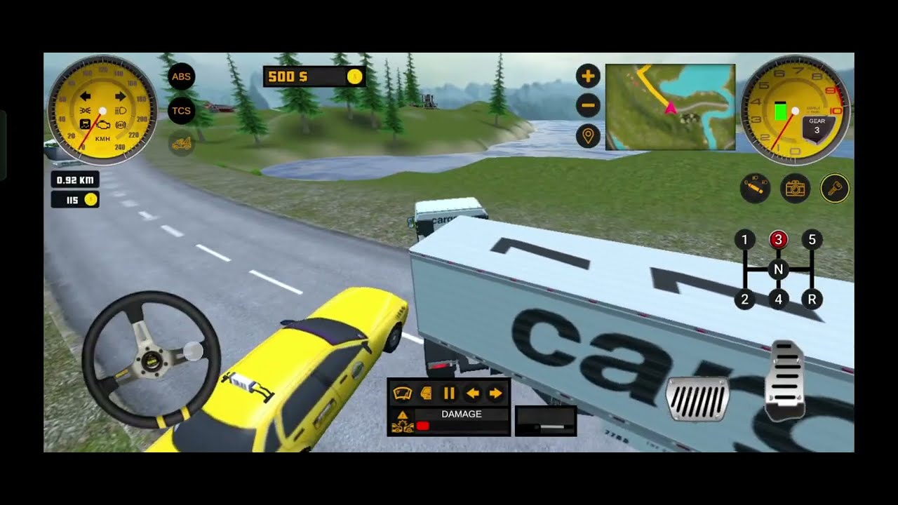 Heavy Container Delivery Game | Realistic Truck Driving