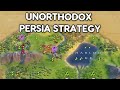 This Unorthodox Persia Strategy is my Favourite way to play - Civ 6 Persia