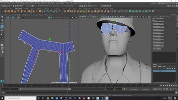 Maya UV mapping tutorial: Team Fortress construction worker Part 3