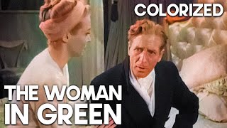 Sherlock Holmes  The Woman in Green | COLORIZED | Classic Mystery Film