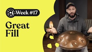 Handpan Snack 🍪 Week #17: A Great Fill (Handpan Tutorial)