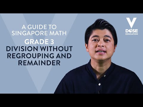 Singapore Math: Grade 3 - Division without Regrouping and Remainder