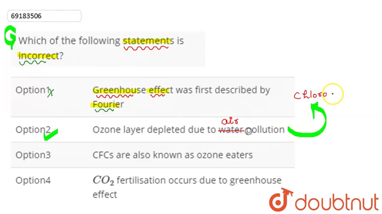 Which Of The Following Relation Is Incorrect Which of the following statements is incorrect? - YouTube